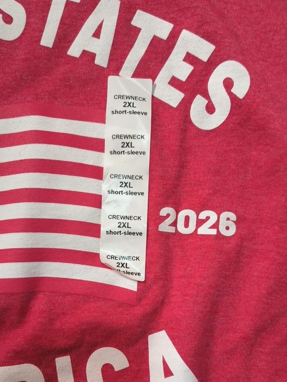 Kohl's Red United States of America Flag Graphic Tee - Picture 2 of 3